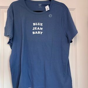 GAP Blue Graphic T-Shirt